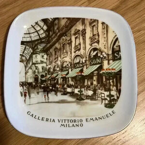 Galleria Vittorio Emanuele Milano Trinket Plate